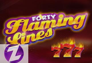 40 Flaming Lines